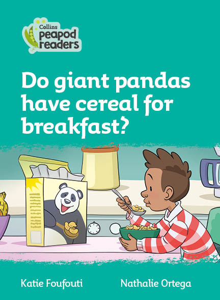 Do giant pandas have cereal for breakfast?